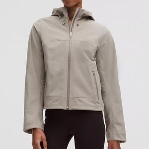 NWT Lululemon Cross Chill City-to-Trail Jacket Warm Ash Grey XS